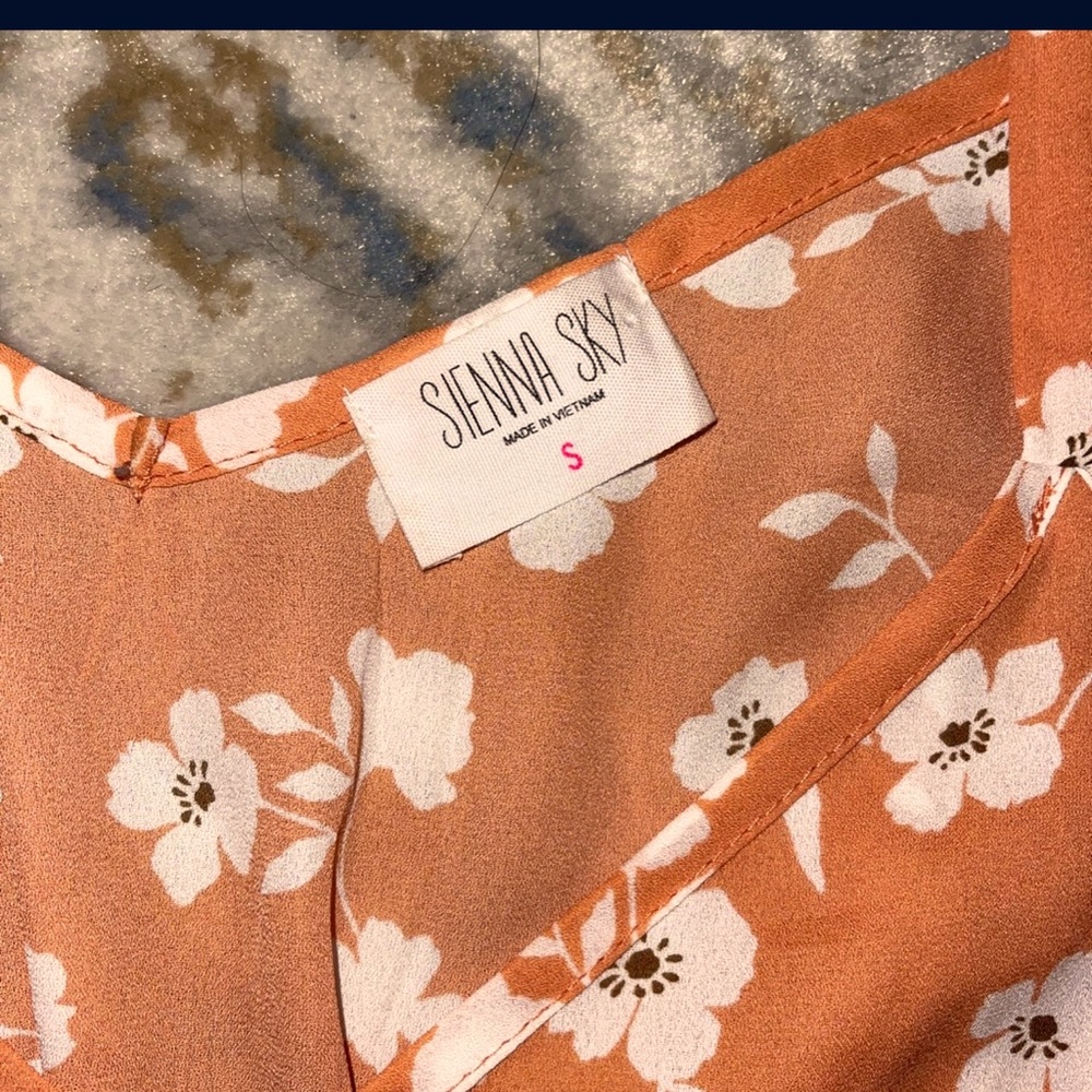 Floral sunny tank and lengthy shorts